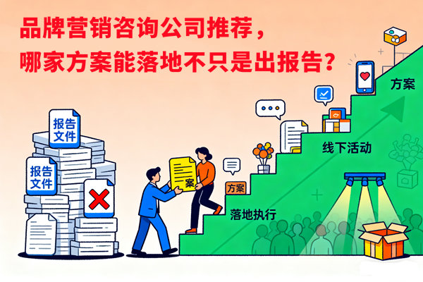 品牌營銷咨詢公司推薦，哪家方案能落地不只是出報告？