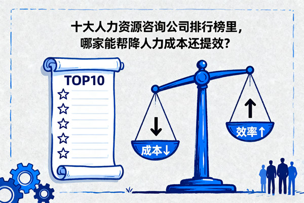 十大人力資源咨詢公司排行榜里，哪家能幫降人力成本還提效？