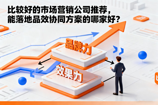 比較好的市場營銷公司推薦，能落地品效協(xié)同方案的哪家好？
