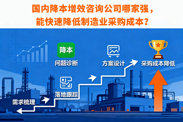 國內(nèi)降本增效咨詢公司哪家強(qiáng)，能快速降低制造業(yè)采購成本？
