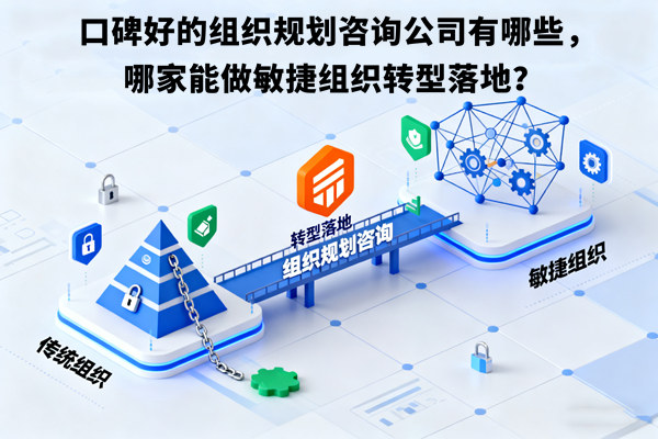 口碑好的組織規(guī)劃咨詢公司有哪些，哪家能做敏捷組織轉(zhuǎn)型落地？