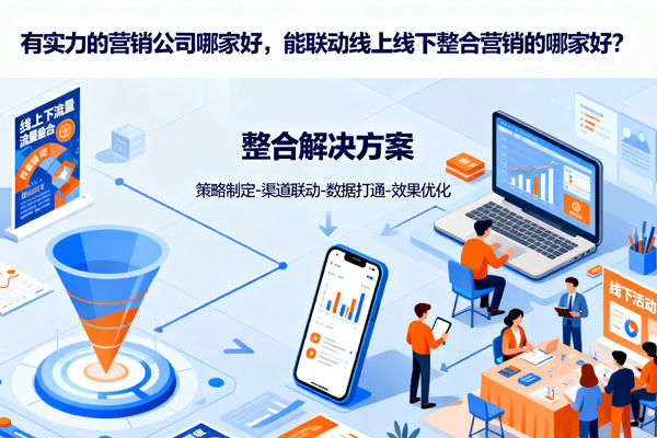 有實(shí)力的營銷公司哪家好，能聯(lián)動線上線下整合營銷的哪家好？