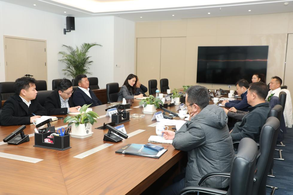 普洱市政府領(lǐng)導一行至瑞和錦程交流座談